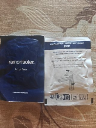 Limpiador PVD acabado cepillado