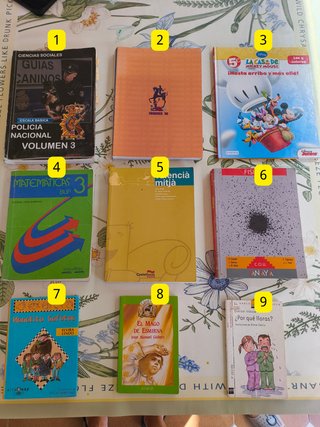 ¡OFERTA! 9 libros variados desde 1€ ¡Elige!
