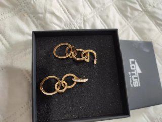 Pendientes Lotus Aro Oro