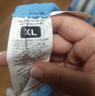 Disfraz Princesa Adulto Talla Única Azul
