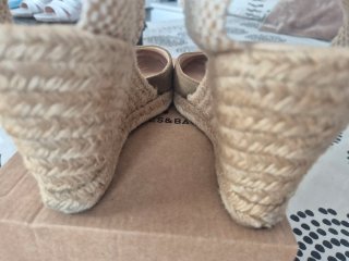 Cuñas Art Nature Beige y Verde Talla 36