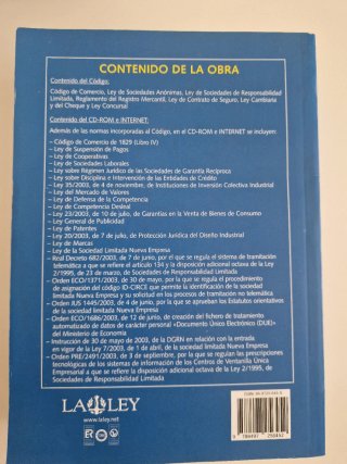 CODIGO DE COMERCIO Y LEYES MERCANTILES. 2005.