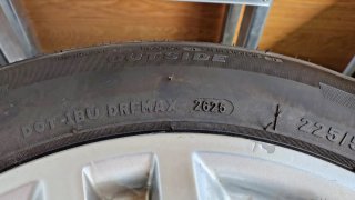 Llantas 16 Mercedes con neumáticos nuevos