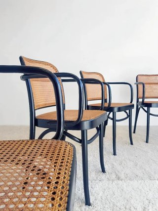4 Sillas Thonet by Josef Hoffmann | Vintage 70s