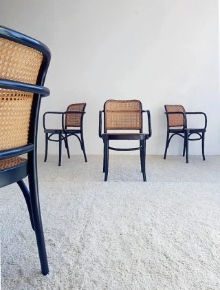 4 Sillas Thonet by Josef Hoffmann | Vintage 70s