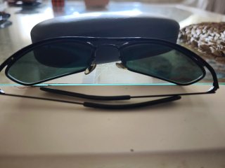 Gafas de Sol Ray-Ban Negras y Doradas