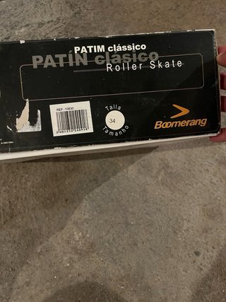 Patines 4 Ruedas Boomerang Blancos