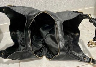 Bolso Piel Michael Kors Negro Auténtico