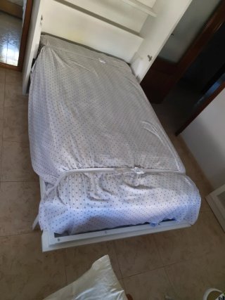 Mueble Cama Abatible Blanco