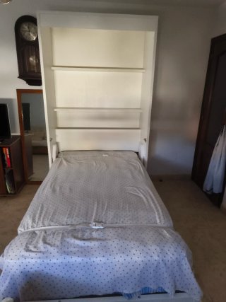 Mueble Cama Abatible Blanco