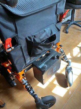 Silla de ruedas electrica con joystick