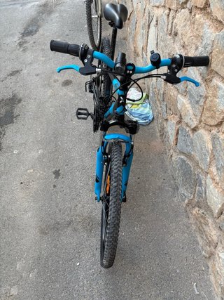 Bicicleta Rockrider 24 Azul