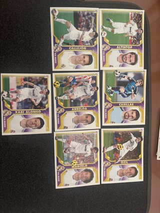 Cromos Real Madrid 11-12