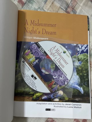 A Midsummer Night's Dream. Material Auxiliar.