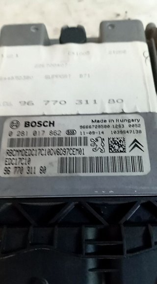 Centralita motor uce citroen 9677031180 c4 121532