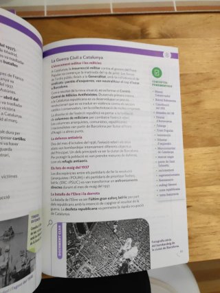 Libro historia 4 eso Santillana catalán
