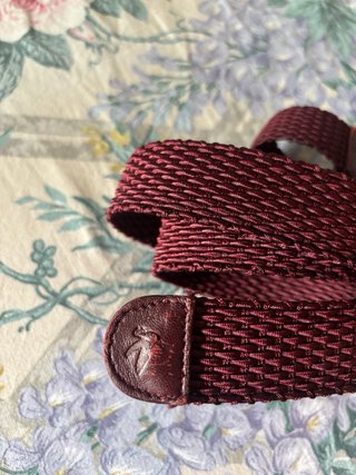 Cintura Brooksfield elastica bordeaux