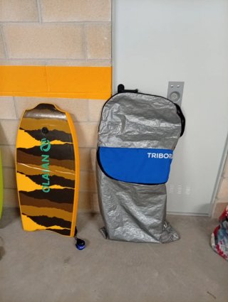 Tabla bodyboard OLAIAN, solo paipo la funda no