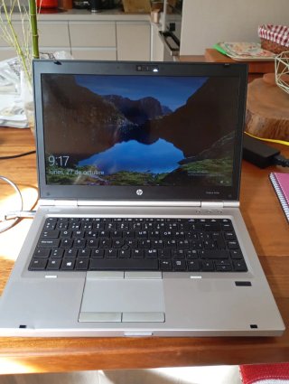 Portátil HP EliteBook 8470p Gris/Plateado