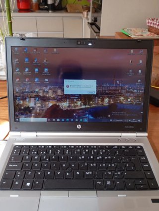 Portátil HP EliteBook 8470p Gris/Plateado