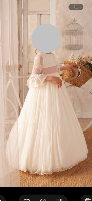 Vestidos de Comunión Blancos y Rosas