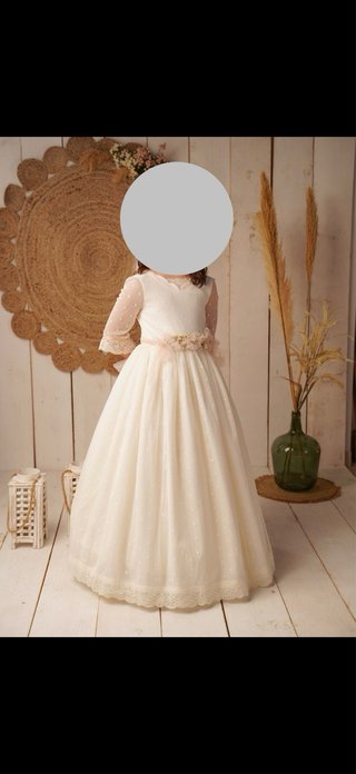 Vestidos de Comunión Blancos y Rosas