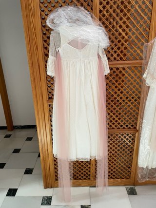Vestidos de Comunión Blancos y Rosas
