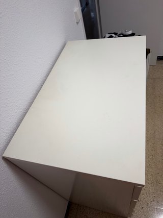Cómoda Malm 4 cajones Ikea Blanca