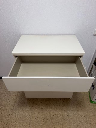 Cómoda Malm 4 cajones Ikea Blanca