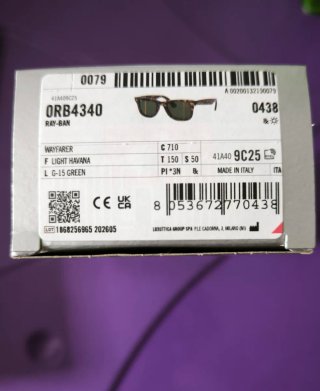 RAY BAN WAYFARER 4340