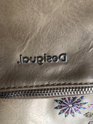 Bolso Desigual Beige Multicolor
