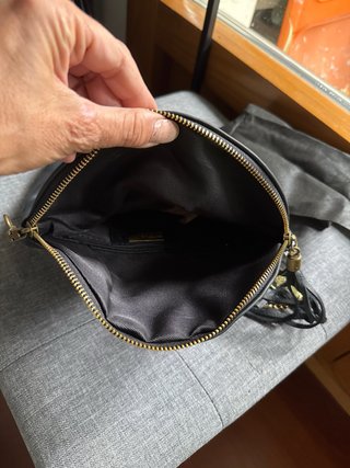 Bolso Piel nuevo Anna Morellini Negro