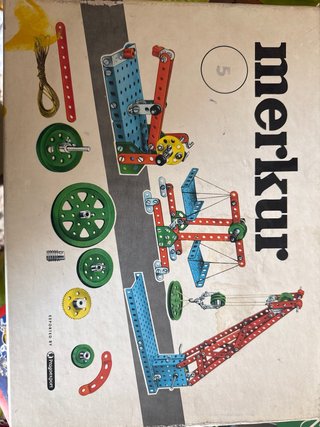 Lote Construcción Meccano Set 15 + Merkur