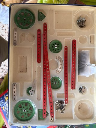 Lote Construcción Meccano Set 15 + Merkur