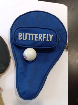 Pala Tenis Mesa Butterfly + Funda y Bola