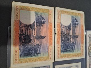 Lote 6 Billetes Pesetas España