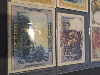 Lote 6 Billetes Pesetas España