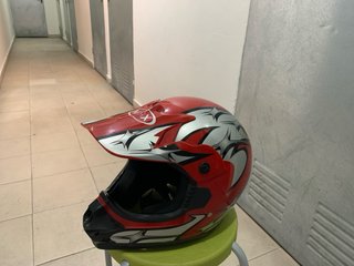 Honda CRM 125r Enduro/Motocross Roja y Blanca