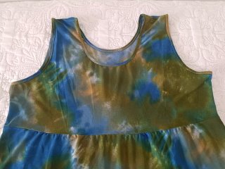 Vestido Túnica Estampado Tie-Dye