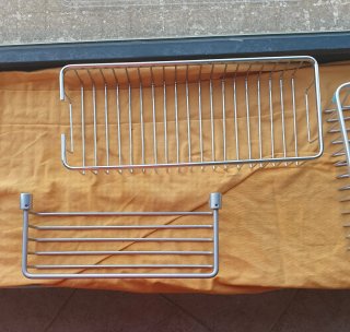 Portageles de baño cromo