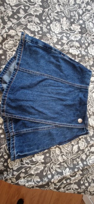 Falda Pantalón Azul Talla 34