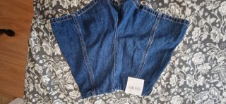 Falda Pantalón Azul Talla 34