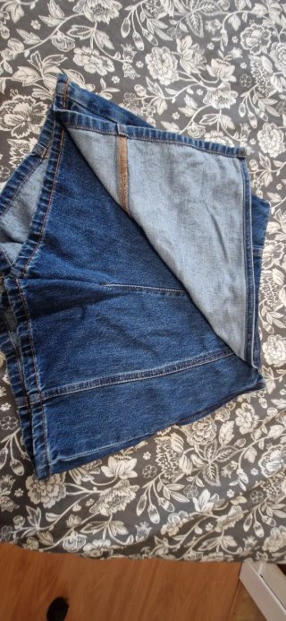 Falda Pantalón Azul Talla 34