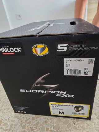 Casco Scorpion Exo-R1 Evo Carbon Air Talla M