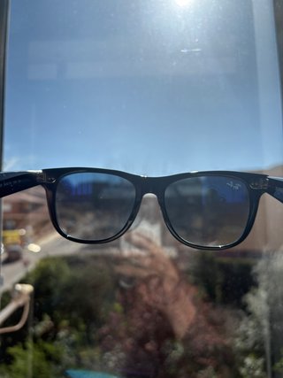 Gafas de sol Ray-Ban Wayfarer Black/Gradient Grey