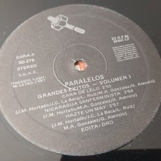 Vinilo. Paralelos – Superexitos