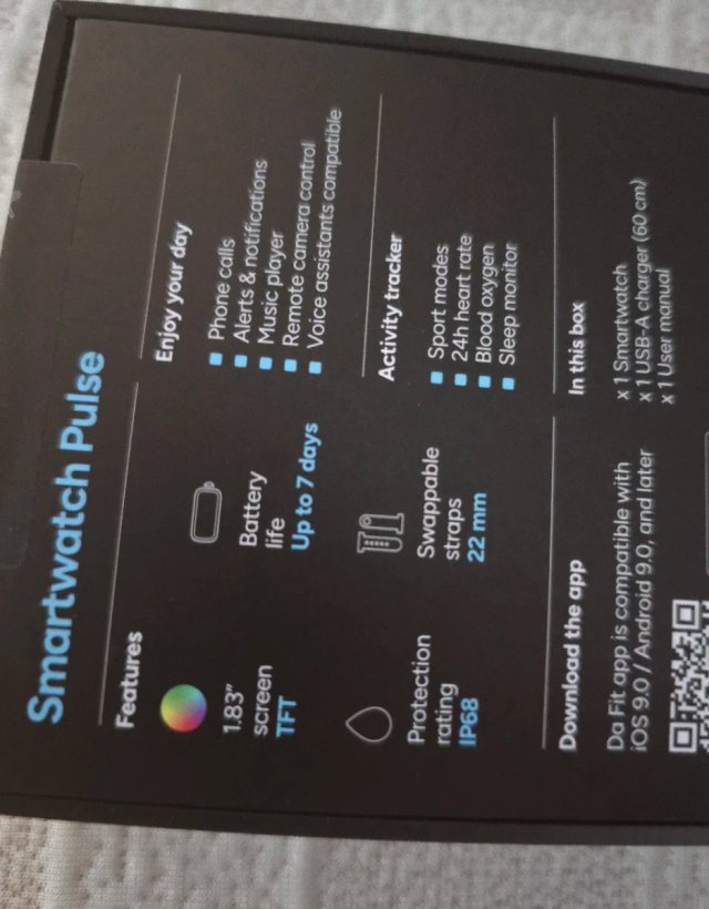 Ksix Pulse Smartwatch Negro