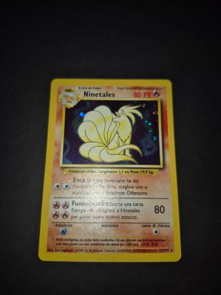 Pokemon Ninetales 12/102 set base