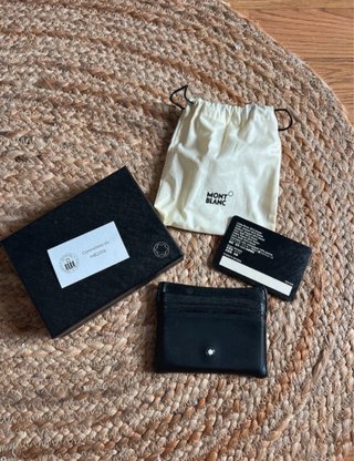 Tarjetero Montblanc Negro