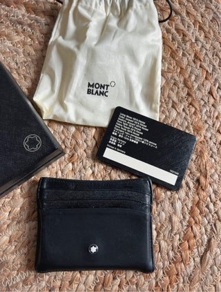 Tarjetero Montblanc Negro